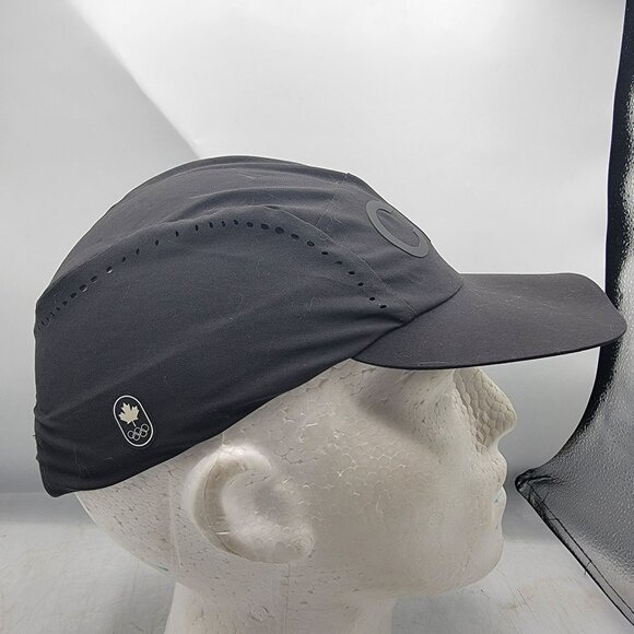 Lululemon Team Canada Small Medium Black Athletic Hat Lightweight Outdoors - Picture 4 of 9